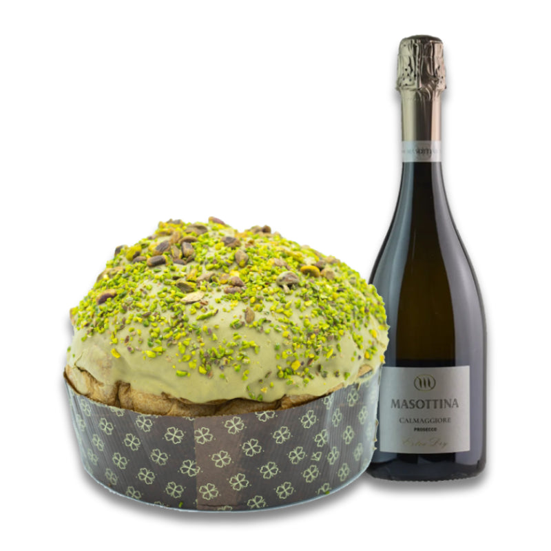 Promo Panettone al Pistacchio e Masottina Extra Dry